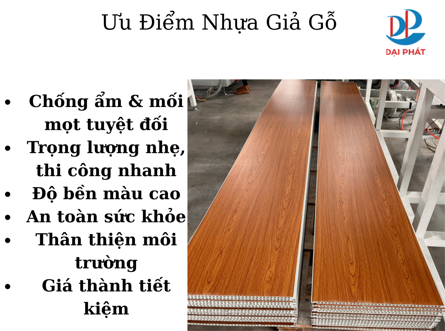 nhựa giả gỗ 