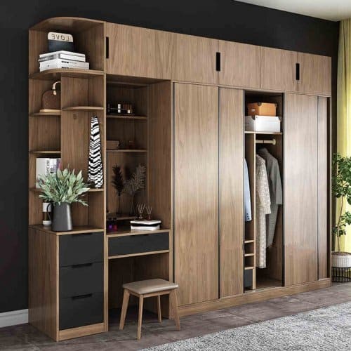 tủ quần áo nhựa cửa lùa