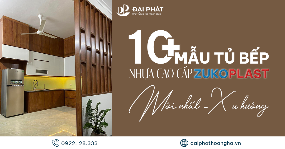 tủ bếp nhựa cao cấp 