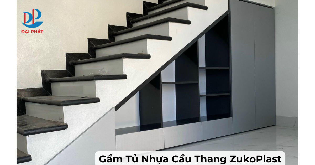 tủ gầm cầu thang nhựa zukoplast