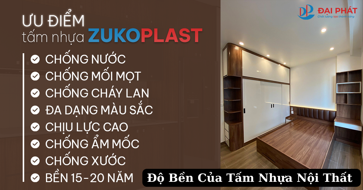 độ bền của nội thất nhựa 