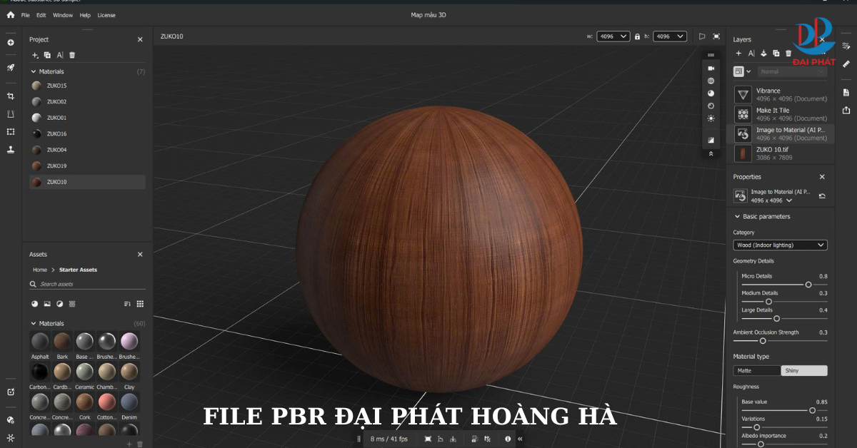 Nhận File PBR Miễn Phí Của Đại Phát Hoàng Hà 