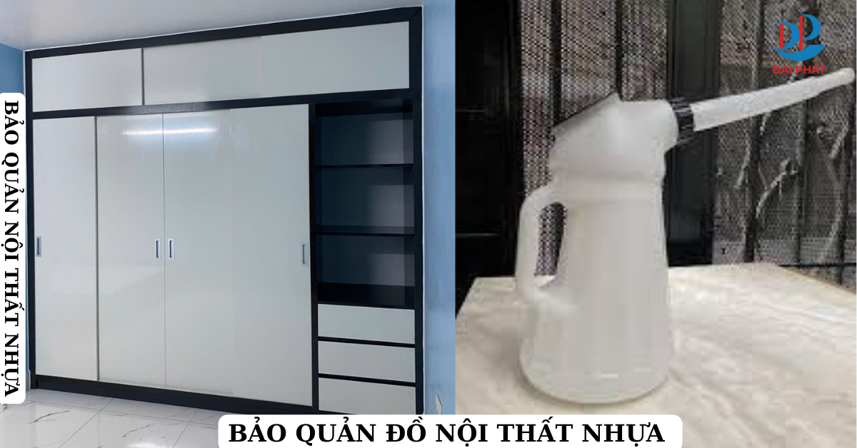 vệ sinh bảo quản đồ nội thất nhựa 