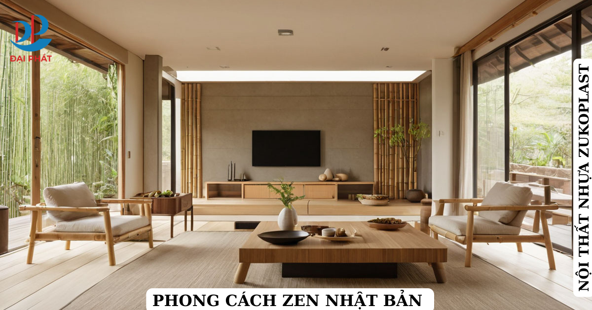 Thiết Kế Phong Cách Zen Với Nội Thất Nhựa Zukoplast