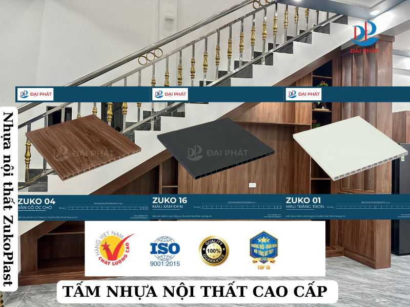 tấm nhựa nội thất chất lượng 