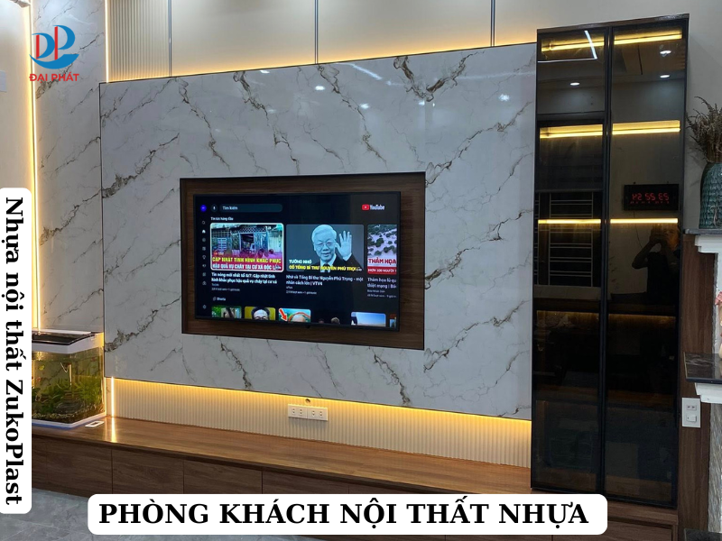 nội thất nhựa phòng khách 