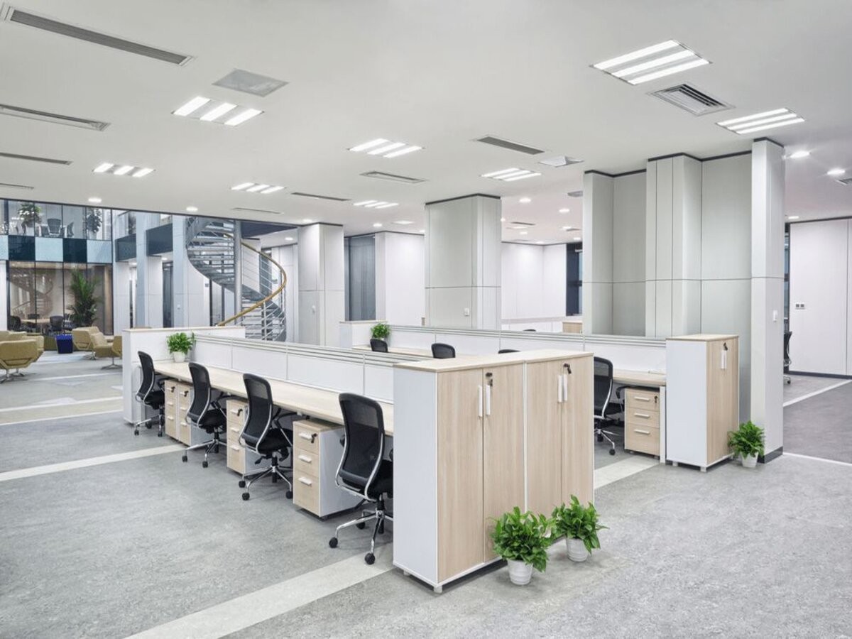thiết kế văn phòng nhựa nội thất 