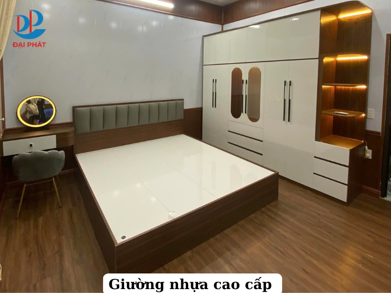Mẫu Giường Nhựa Cao Cấp – Sang Trọng 2025