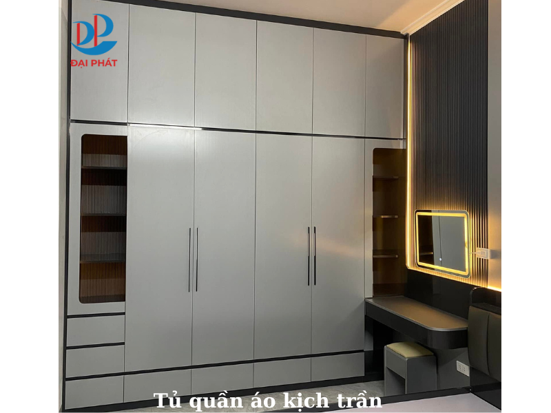 Có Nên Làm Tủ Quần Áo Kịch Trần Hay Không?