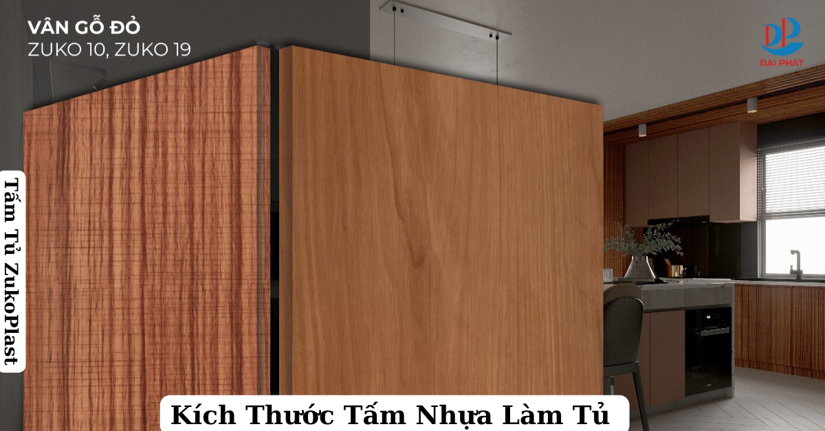 Kích Thước Phổ Biến Của Tấm Nhựa Làm Tủ