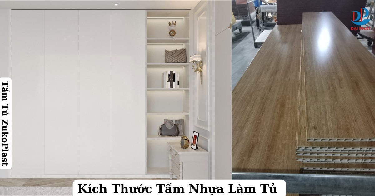 Kích Thước Phổ Biến Của Tấm Nhựa Làm Tủ