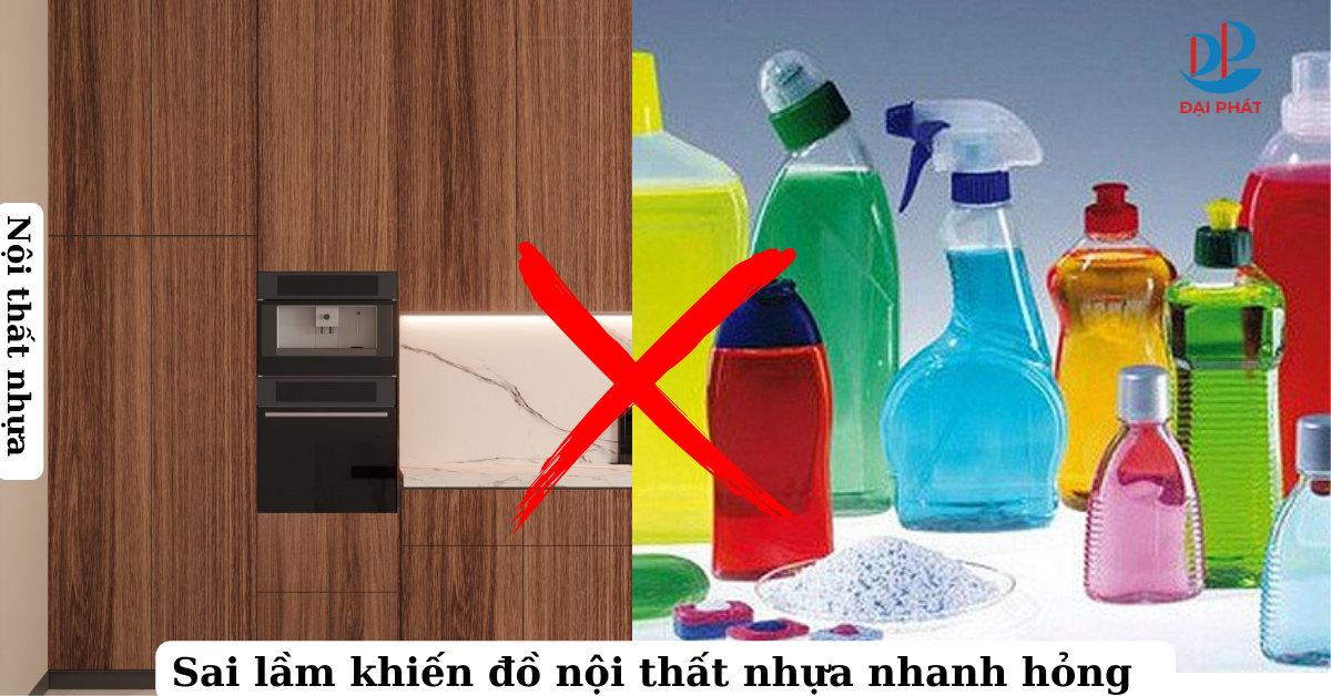Sai Lầm Khiến Đồ Nội Thất Nhựa Nhanh Hỏng