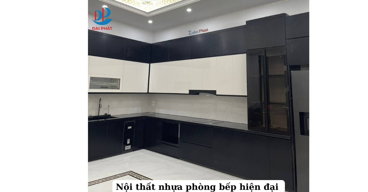 phong cách nhà hiện đại với tấm nhựa nội thất zukoplast
