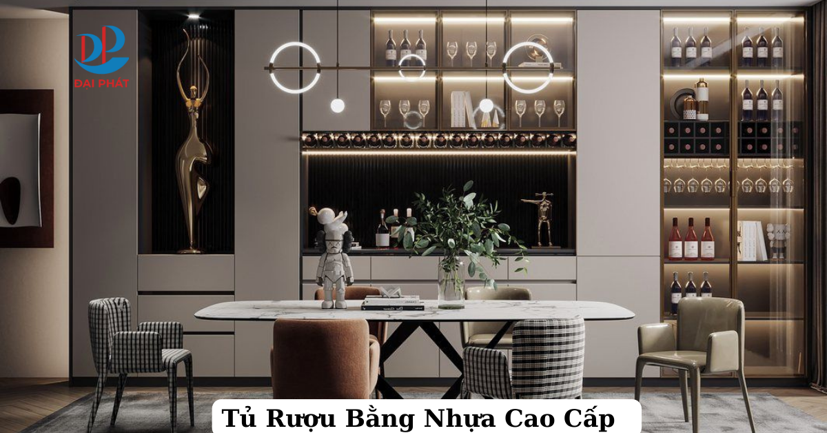 Tủ Rượu Bằng Nhựa Cao Cấp