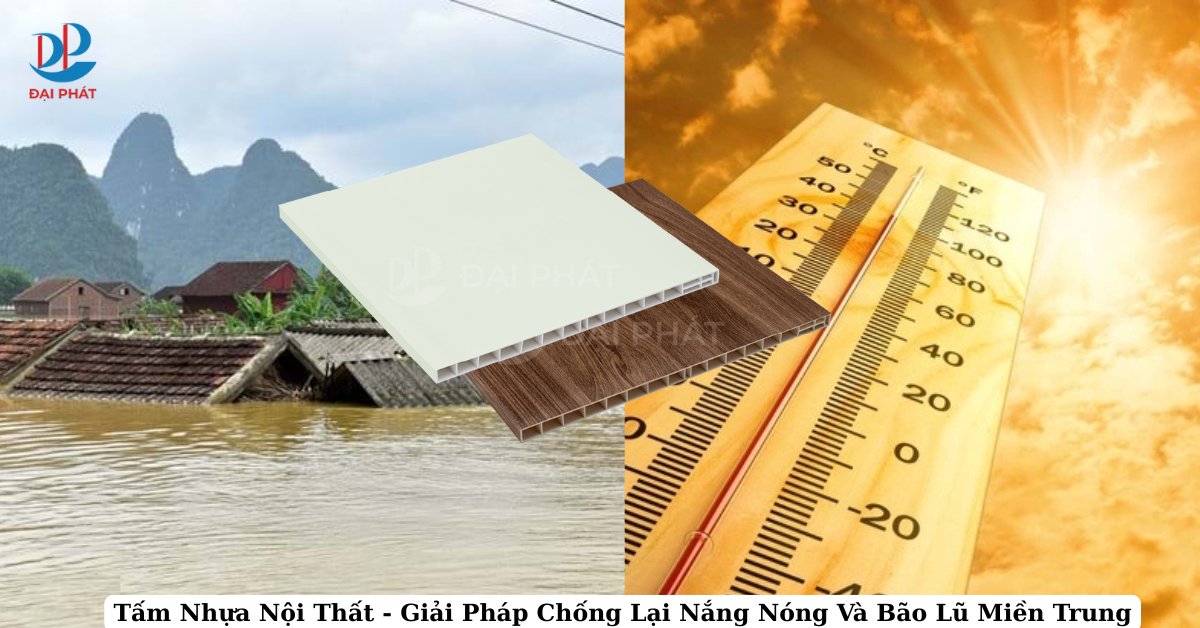 Tấm Nhựa Nội Thất - Giải Pháp Chống Lại Nắng Nóng Và Bão Lũ Miền Trung