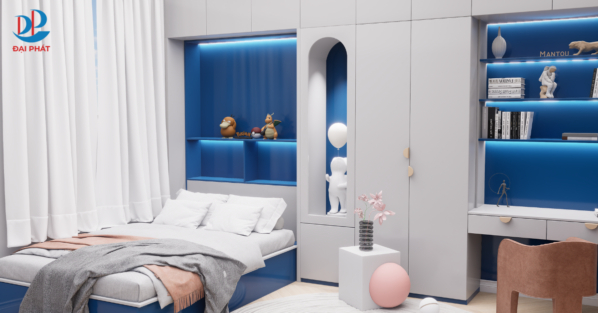Gợi Ý Thiết Kế Phòng Ngủ Bằng Nhựa Cao Cấp Cho Trẻ