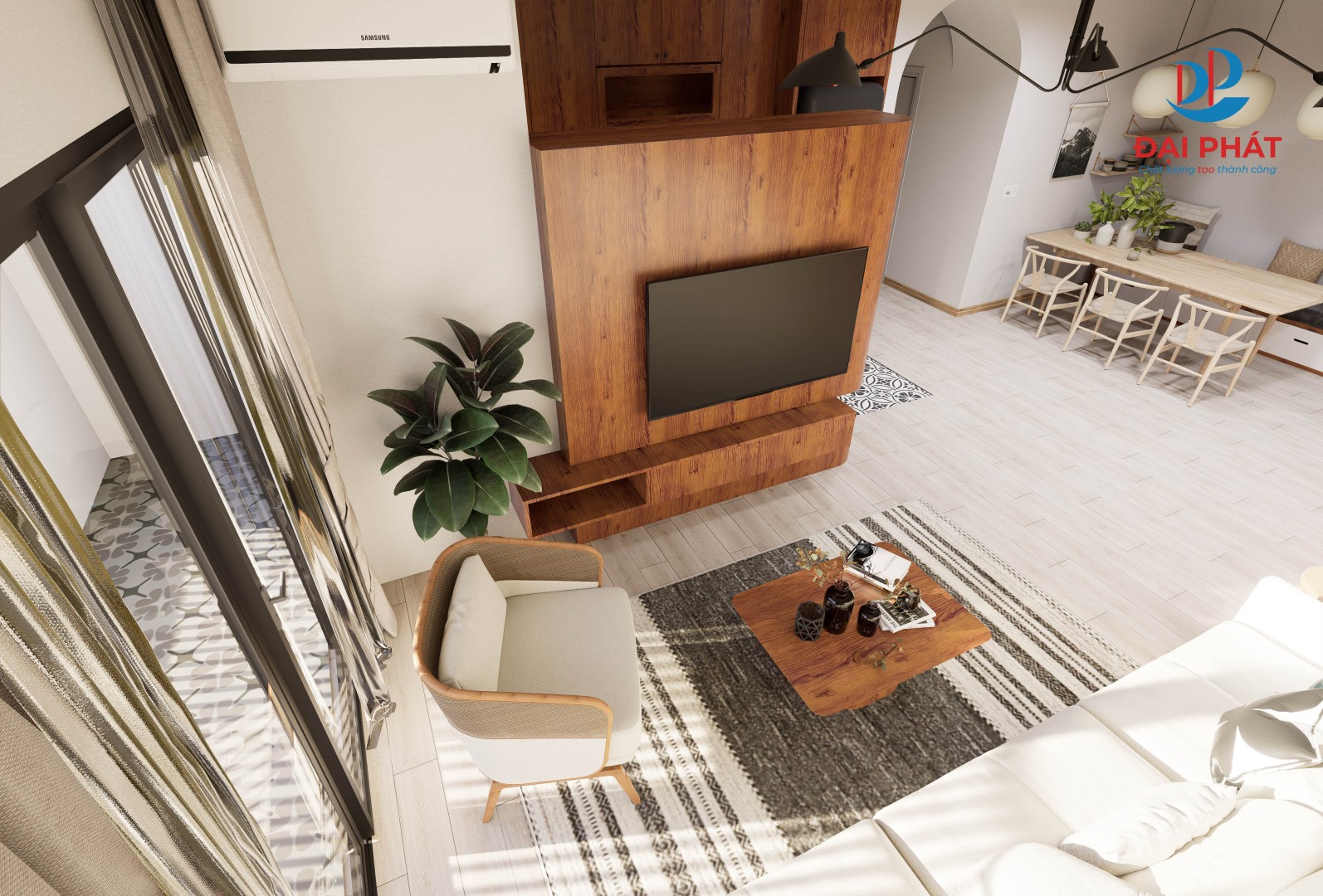 GỢI Ý MẪU THIẾT KẾ CĂN HỘ HIỆN ĐẠI BẰNG NỘI THẤT NHỰA ZUKOPLAST 19