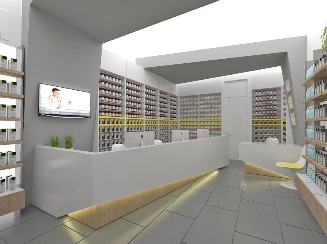 quầy kệ nhựa nội thất