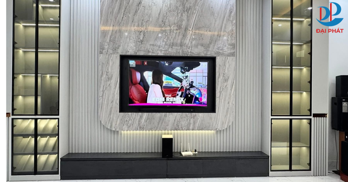 7+ Mẫu Kệ Tivi Hiện Đại – Chuẩn Xu Hướng Cho Phòng Khách 2025