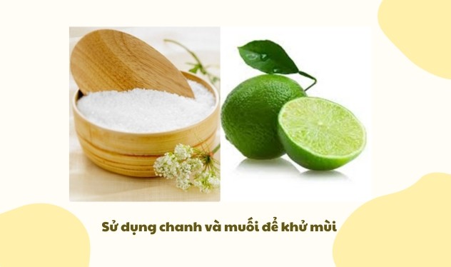 Chanh Va Muoi Ve Sinh Tu Bep