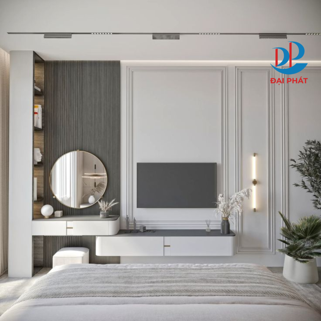 KỆ TIVI TRONG PHÒNG NGỦ – GIẢI PHÁP TINH GỌN CHO KHÔNG GIAN 2025
