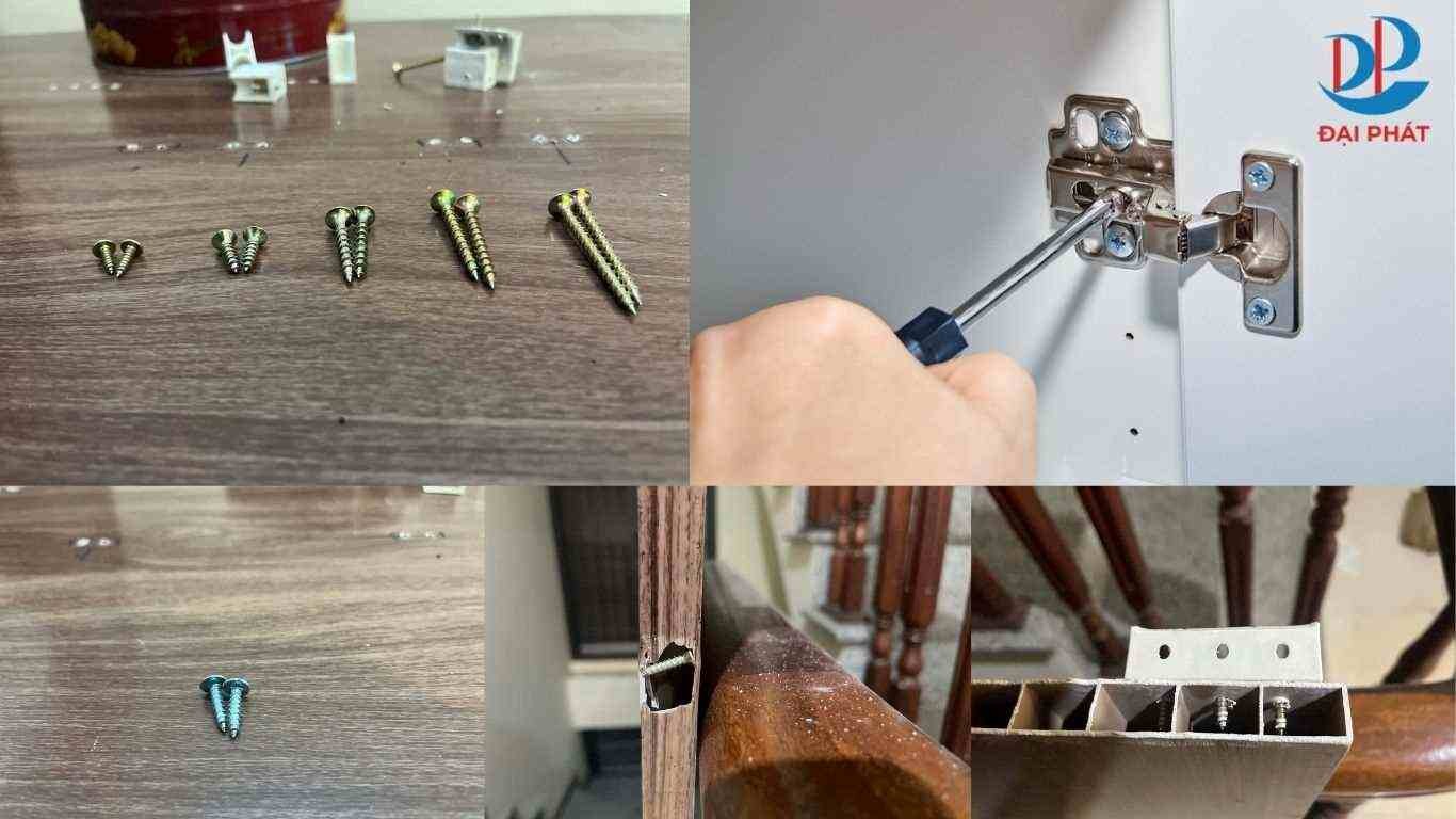 Hướng Dẫn Chọn Vít Bản Lề Tủ Nhựa Dùng Bền Nhiều Năm
