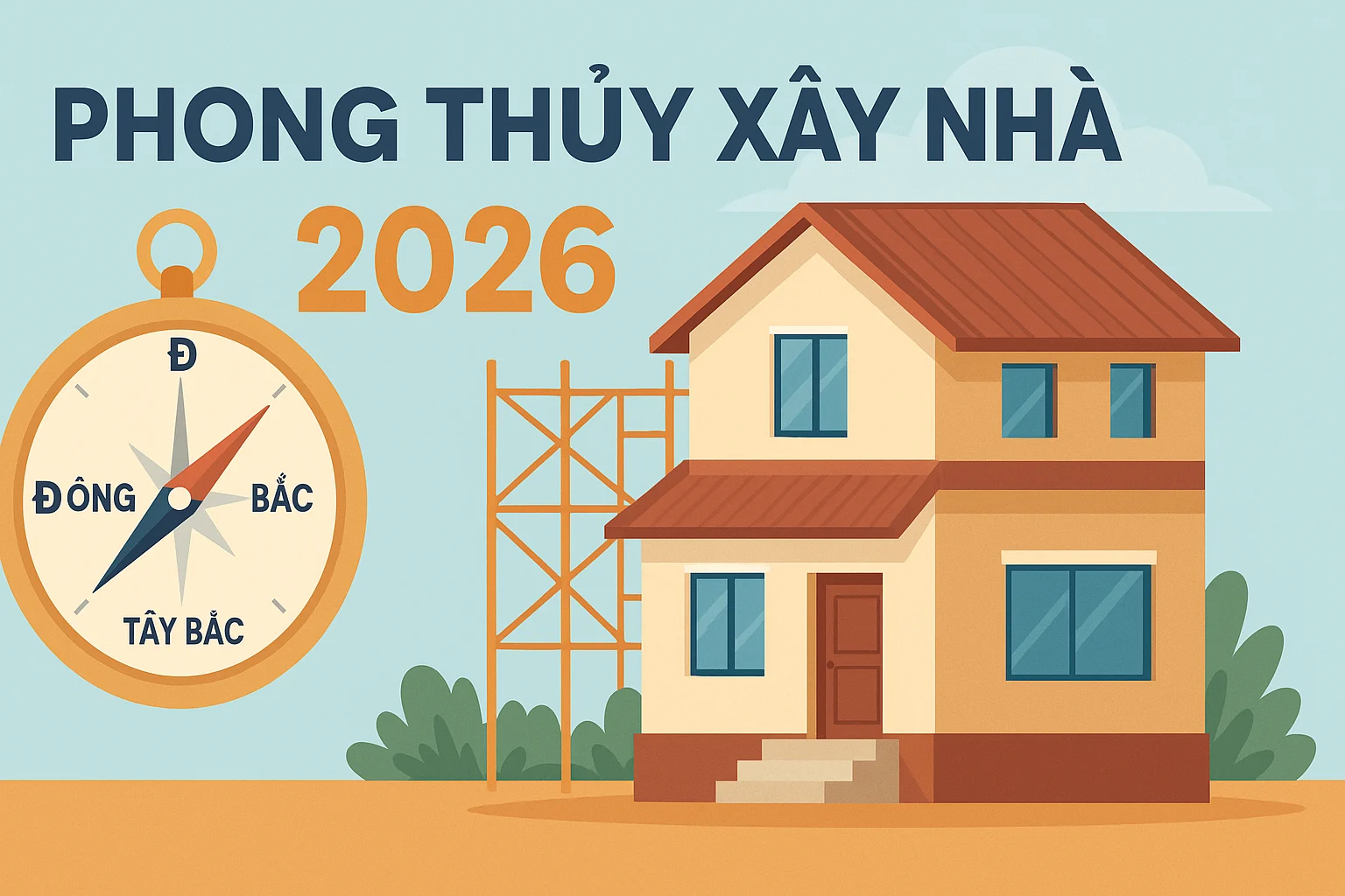 Các Tuổi Kiêng Kị – Không Hợp Xây Sửa Nhà 2026