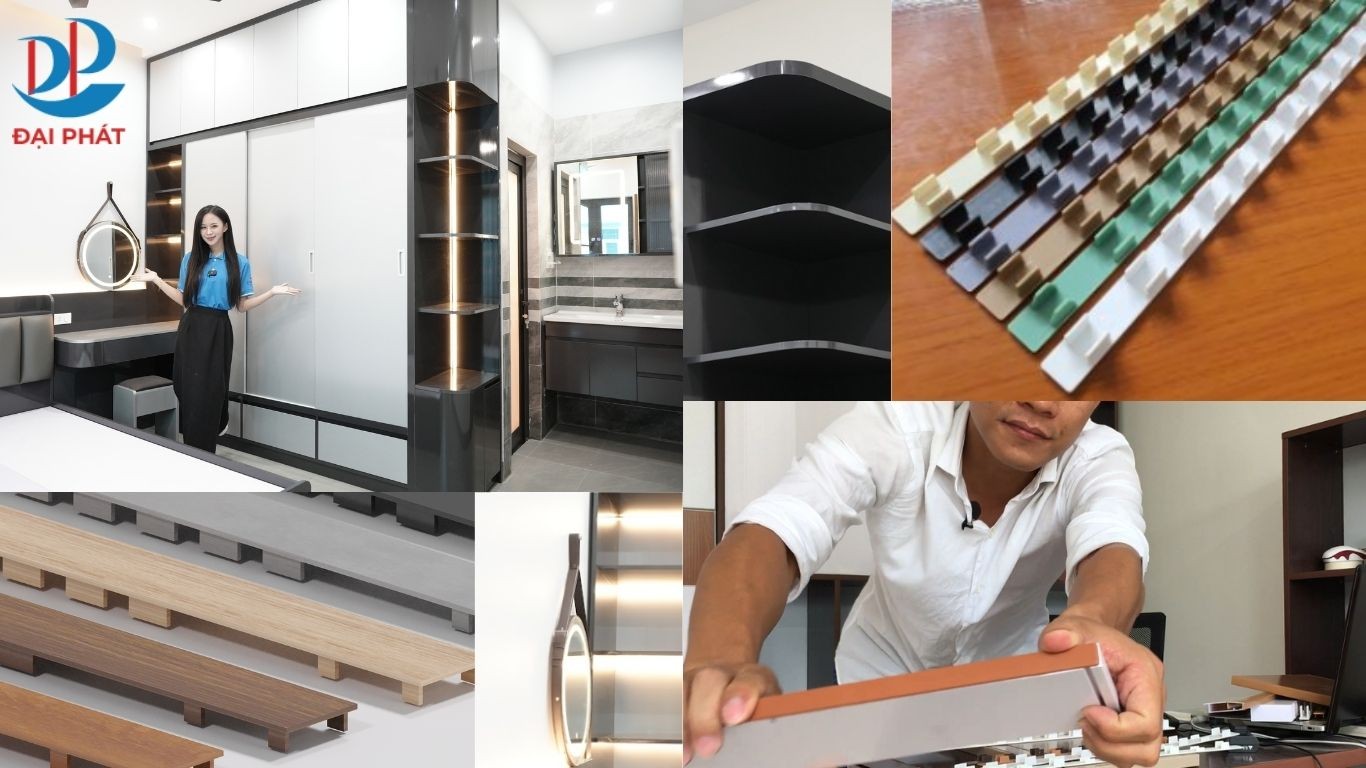 Phân Loại Nẹp Tủ Nhựa Nội Thất Và Cách Chọn Nẹp Phù Hợp