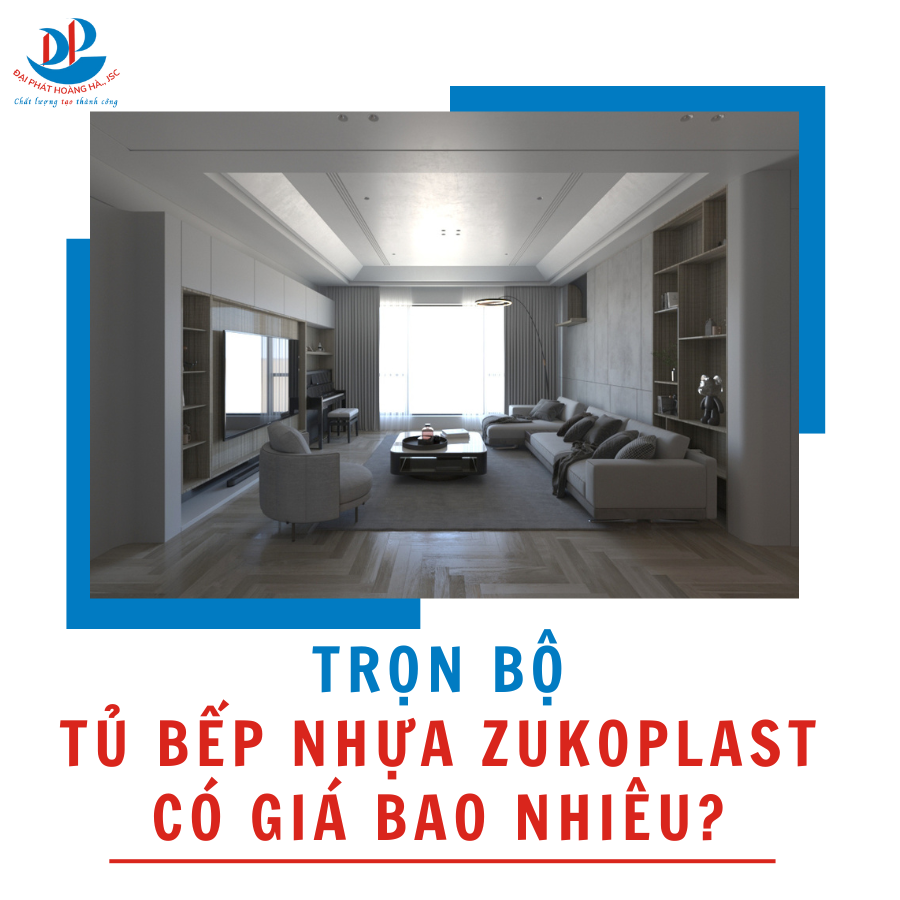 TRỌN BỘ TỦ BẾP NHỰA ZUKOPLAST CÓ GIÁ BAO NHIÊU?