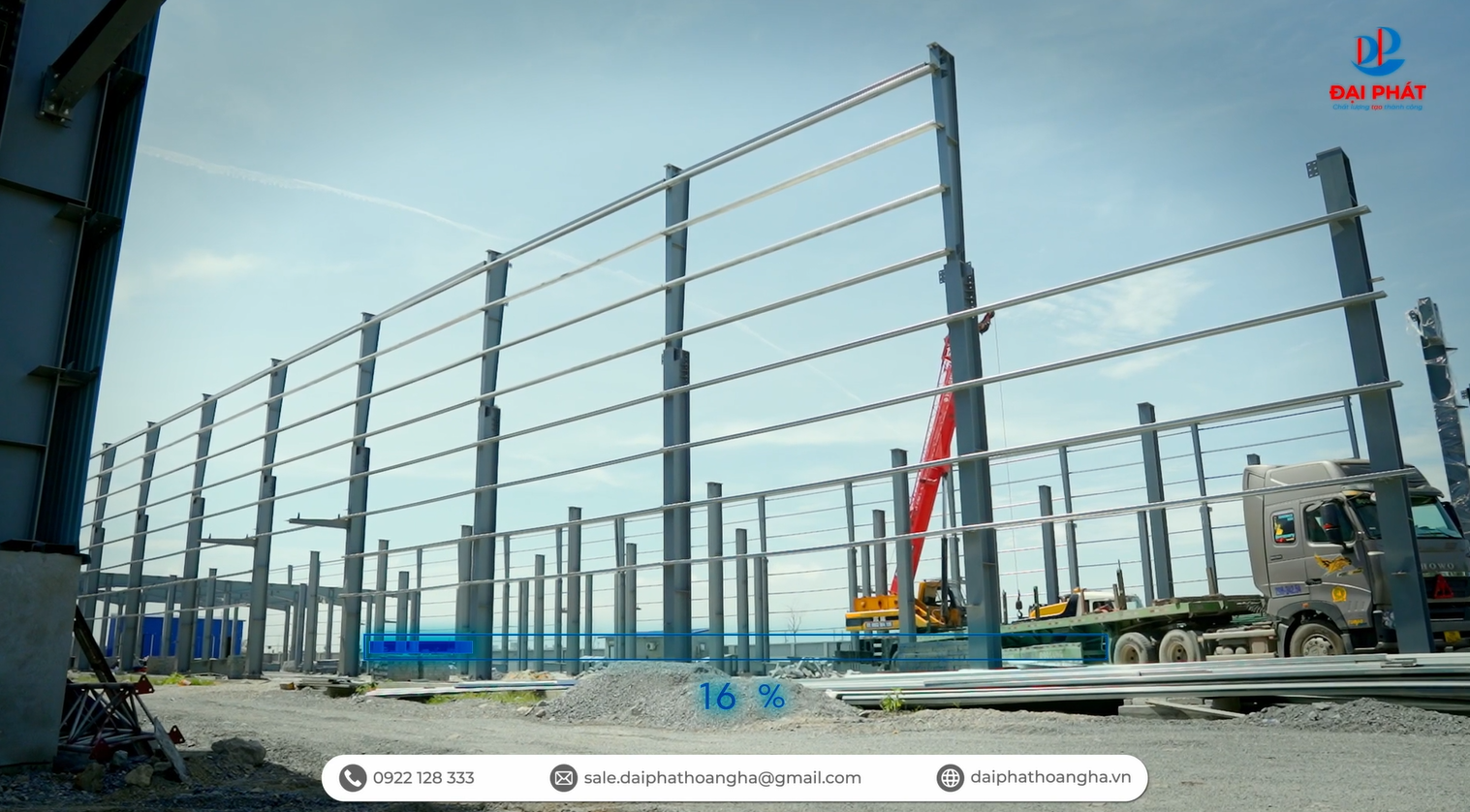 Tiến Độ Mới Nhất Nhà Máy Mới Đại Phát Hoàng Hà 2025