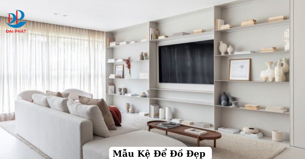 Mẫu Kệ Để Đồ Đẹp – Giải Pháp Sắp Xếp Và Trang Trí Không Gian 2025