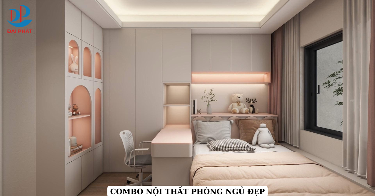 COMBO NỘI THẤT PHÒNG NGỦ ĐẸP – GIẢI PHÁP HOÀN HẢO 2025