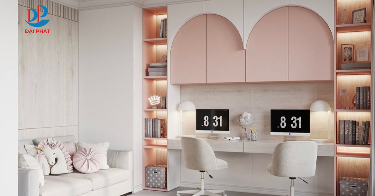 TỦ BÀN HỌC SINH – GIẢI PHÁP GỌN GÀNG, TIỆN NGHI 2025