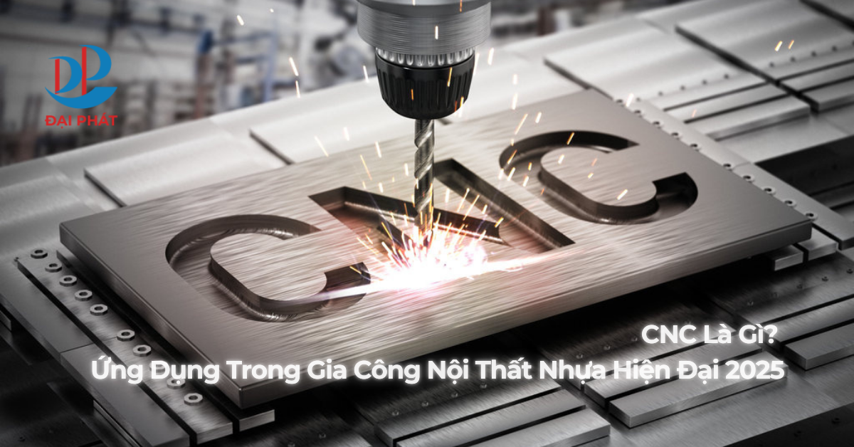 CNC Là Gì? Ứng Dụng Trong Gia Công Nội Thất Nhựa Hiện Đại 2025