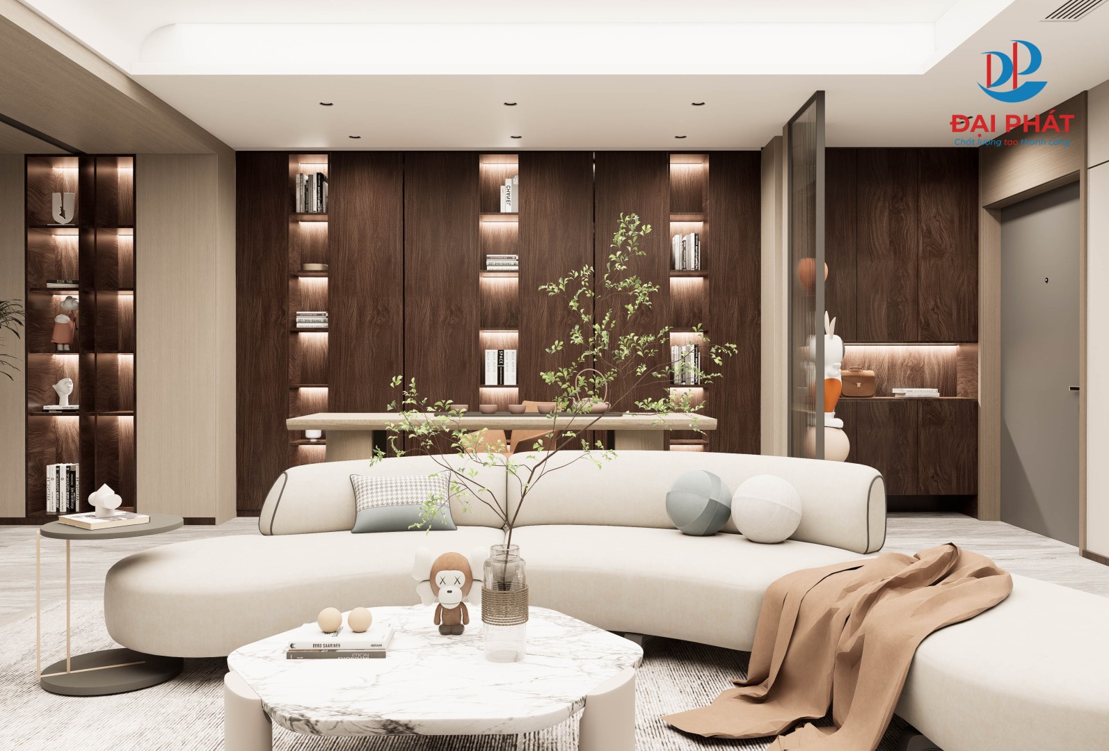 VÂN GỖ ÓC CHÓ – SẮC MÀU ĐƯỢC YÊU THÍCH TRONG NỘI THẤT NHÀ Ở HIỆN ĐẠI 2025