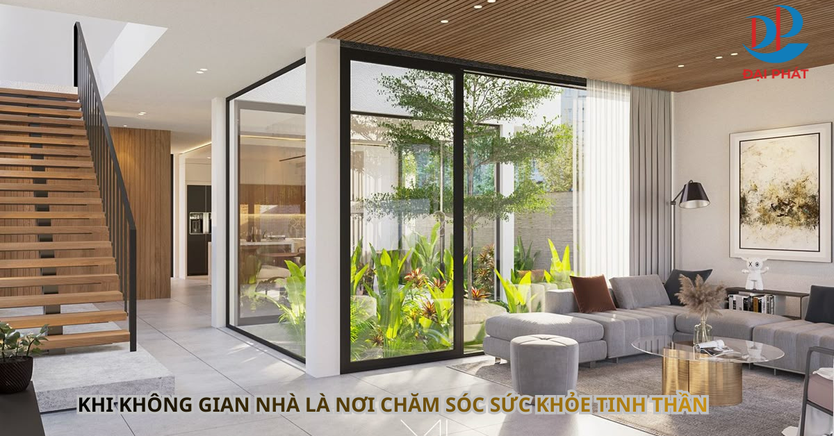 KHI KHÔNG GIAN NHÀ LÀ NƠI CHĂM SÓC SỨC KHỎE TINH THẦN 2025