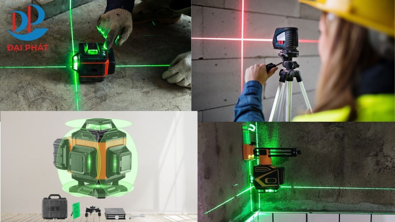 Cách Dùng Thước Laser Thi Công Nhựa Nội Thất Căn Vuông Góc 90° Giúp Giảm Vặn Cánh, Xệ Ray