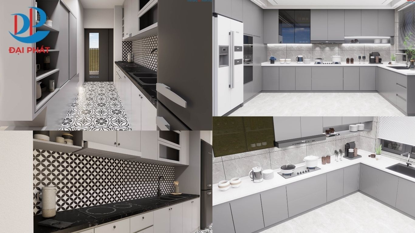 Cách Thi Công Tủ Bếp Nhựa Treo Tường Chắc Chắn Trên Bếp Xây Sẵn