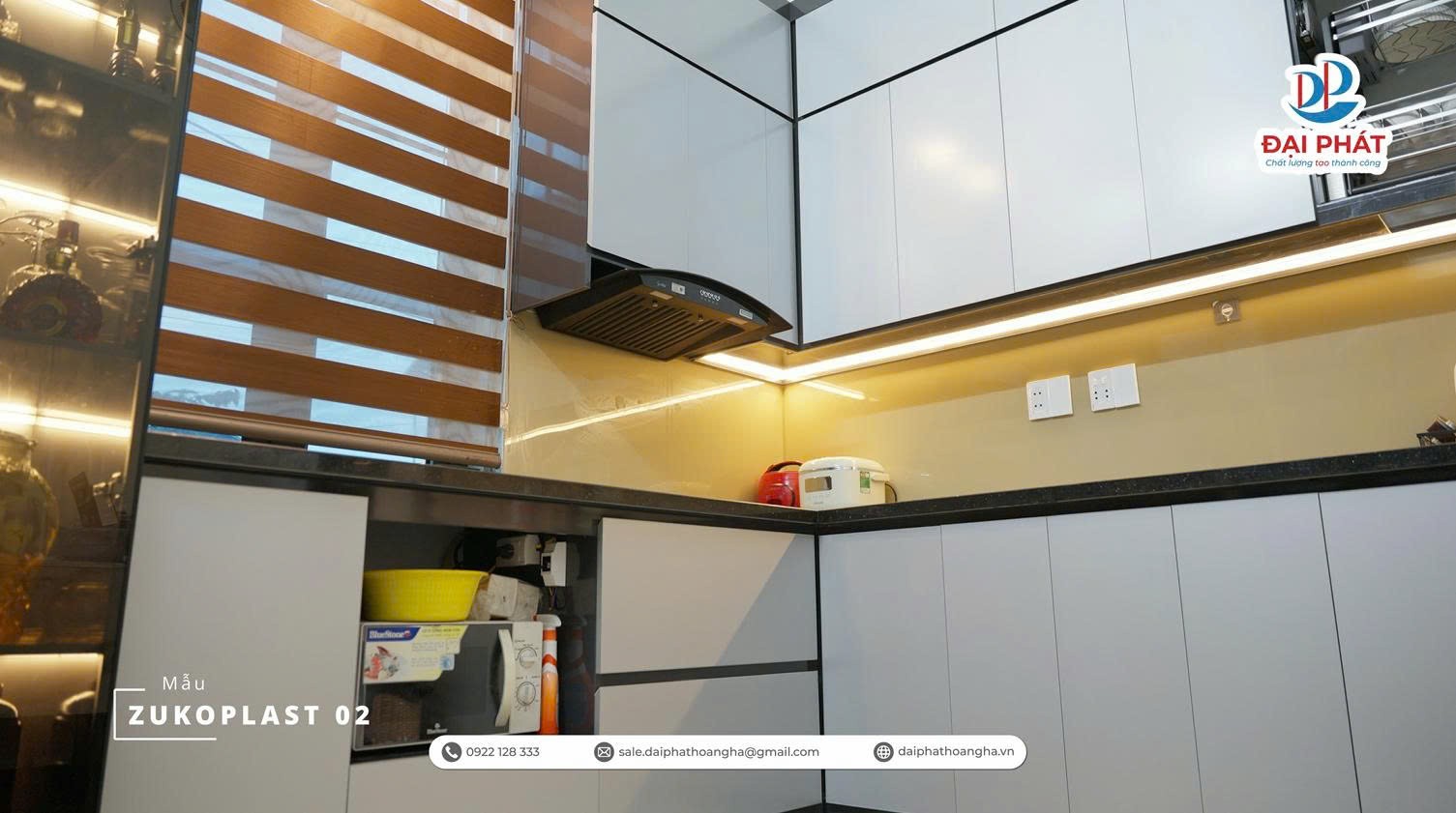 REVIEW THỰC TẾ CĂN BẾP ZUKOPLAST SANG TRỌNG – XU HƯỚNG 2025