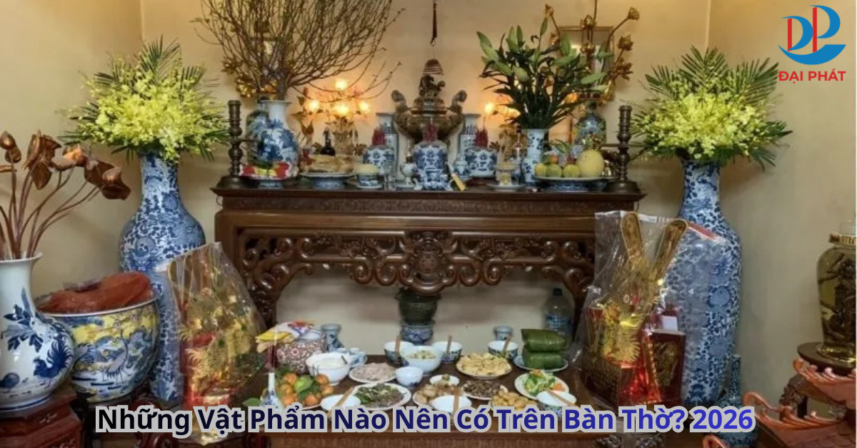 Những Vật Phẩm Nào Nên Có Trên Bàn Thờ? 2026