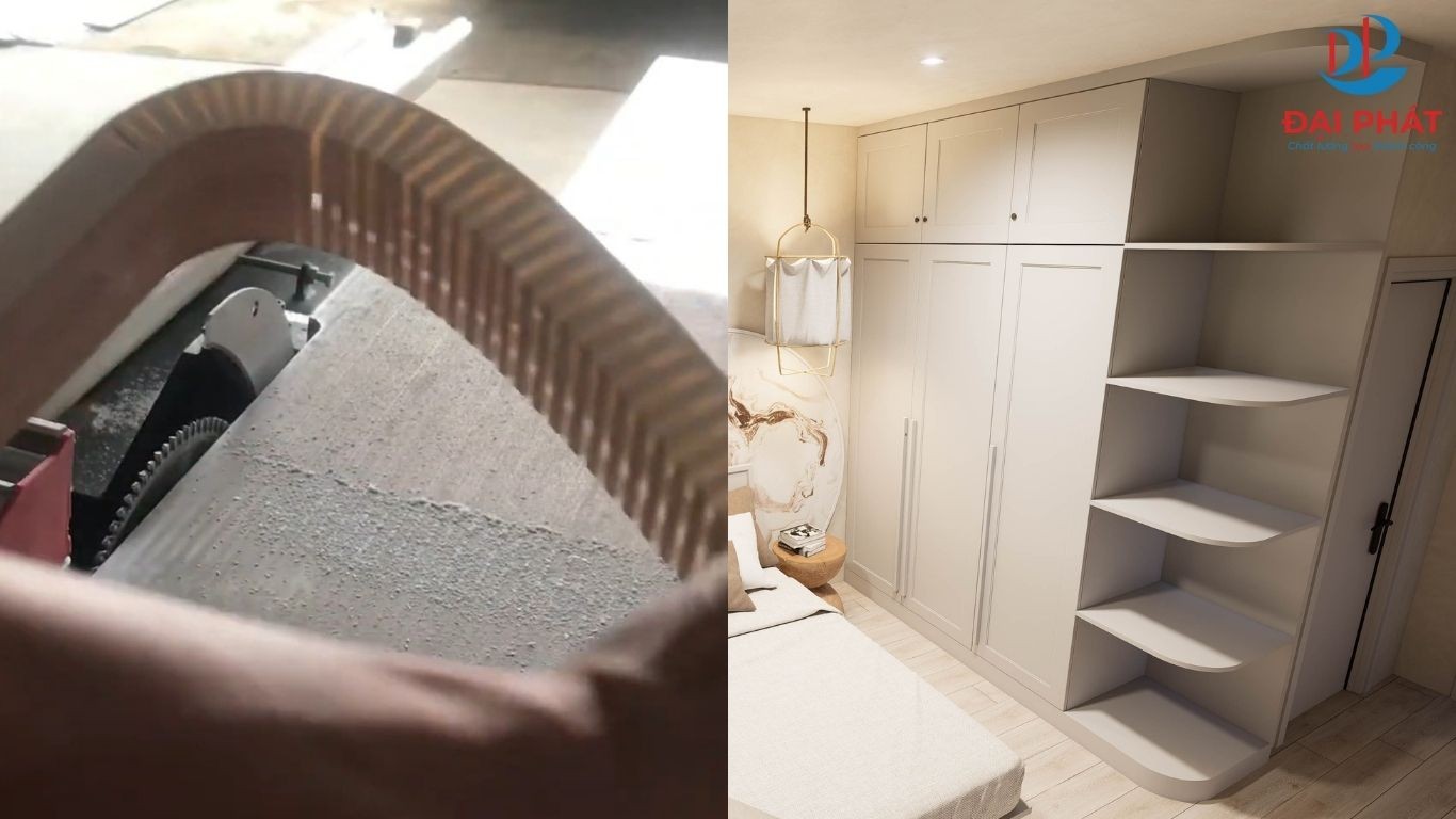 CÁCH LÀM CHÂN TỦ NHỰA BO CONG – ÁP DỤNG THI CÔNG ĐƯỢC NGAY TẠI XƯỞNG