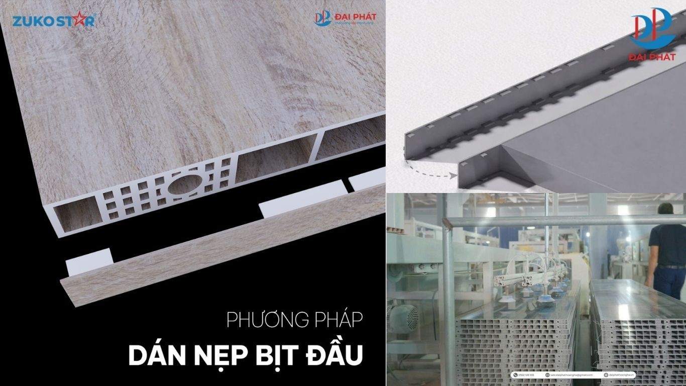 ZUKOSTAR DÁN NẸP BỊT ĐẦU LÀM NHANH, NHÌN ĐẸP MẮT, CHE ĐẦU TẤM GỌN – 6 GIẢI PHÁP THI CÔNG ZUKOSTAR