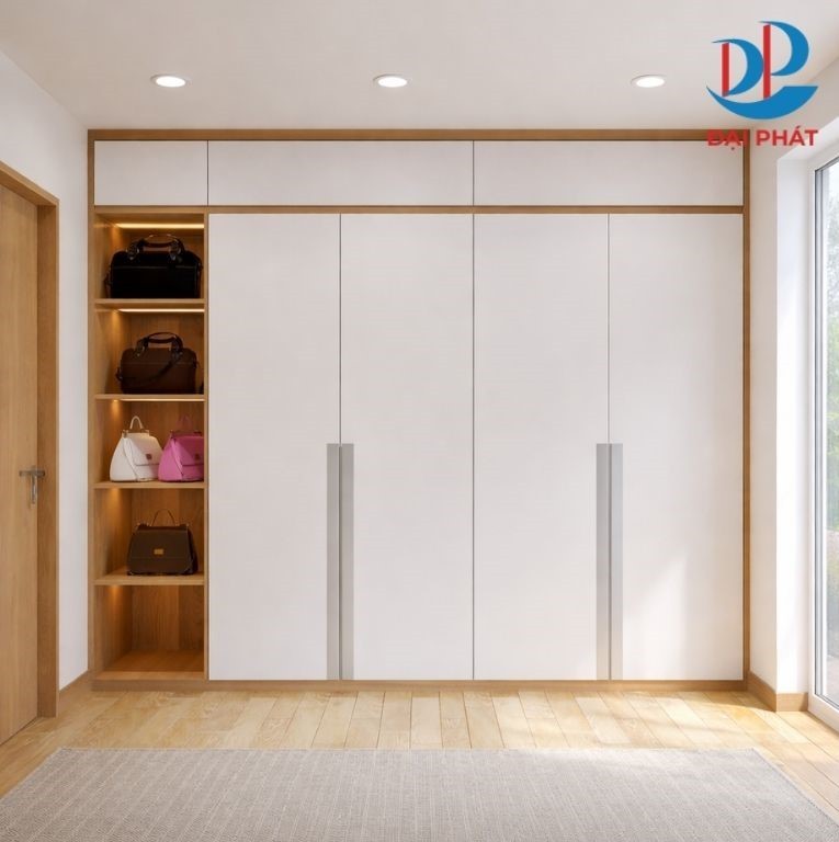 KỸ THUẬT LÀM TỦ NHỰA ÂM TƯỜNG TỐI ƯU KHÔNG GIAN