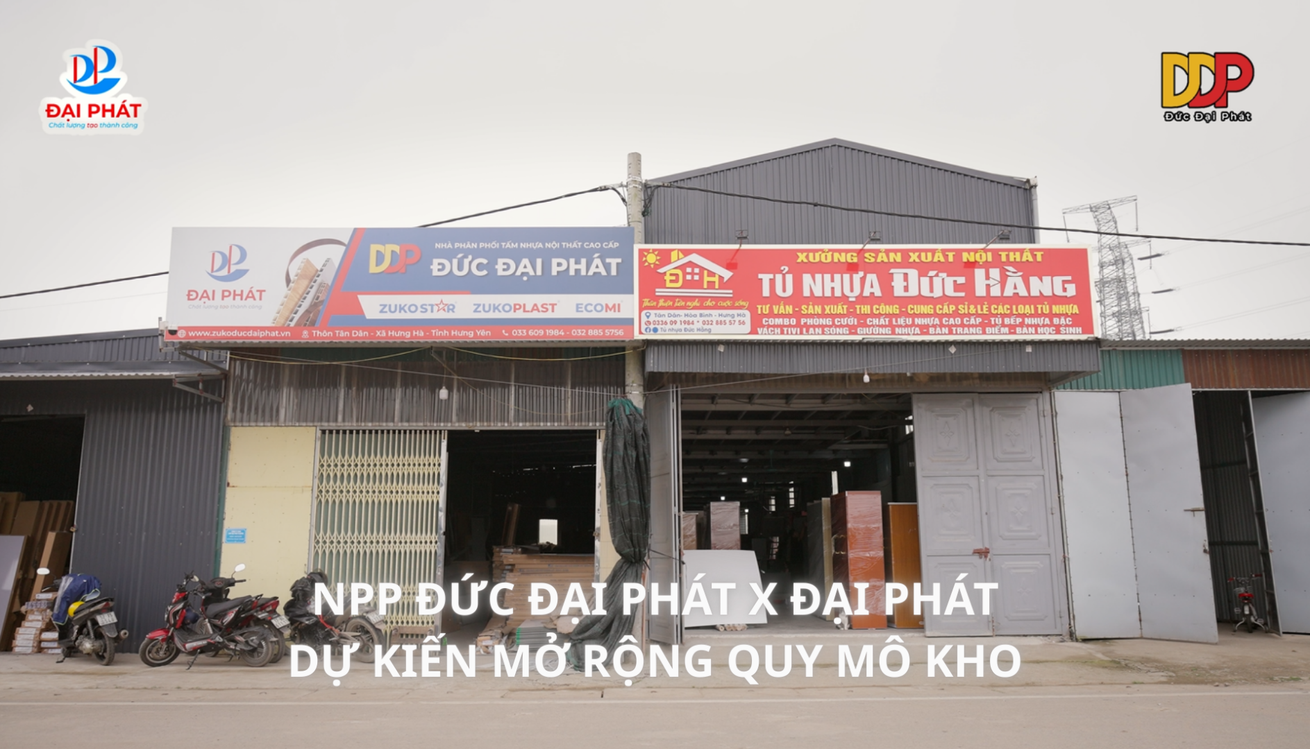 NPP ĐỨC ĐẠI PHÁT X ĐẠI PHÁT: DỰ KIẾN MỞ RỘNG QUY MÔ KHO 2026