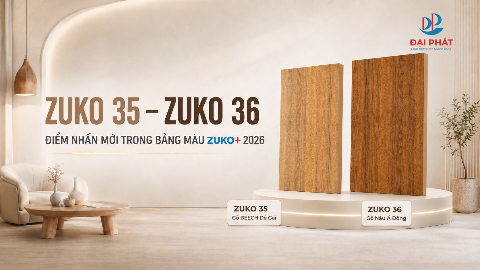 ZUKO 35 – ZUKO 36: ĐIỂM NHẤN MỚI TRONG BẢNG MÀU ZUKO CỘNG 2026